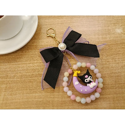 Pekanbaru Gantungan Kunci Pita Kuromi Sanrio