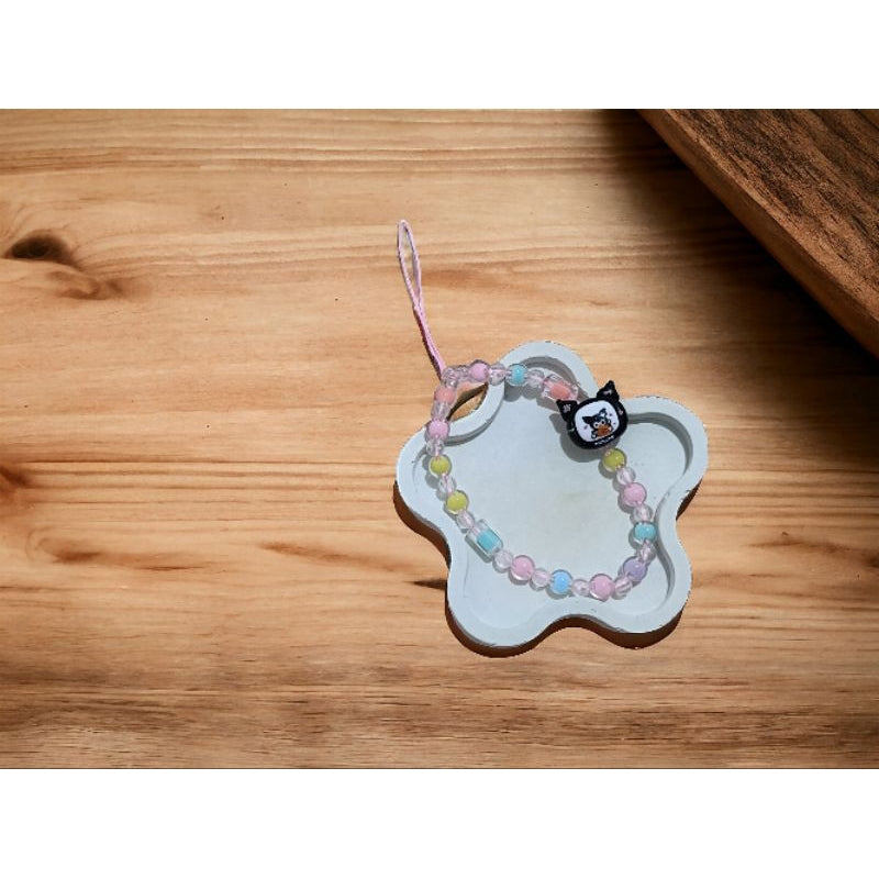 Pekanbaru Strap Phone Sanrio Kuromi / Gantungan HP Kuromi / Tali HP Kuromi