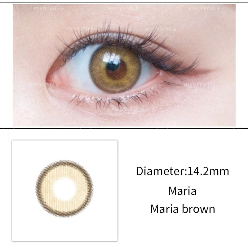 Pekanbaru Softlens Maria By Mysticeyes 14.2Mm Normal