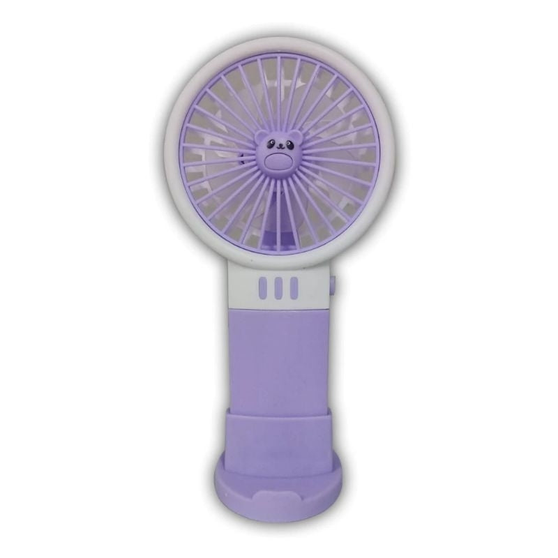 Pekanbaru Kipas Angin (Baterai)Mini Fan Genggam Tangan Portable Stand Holder