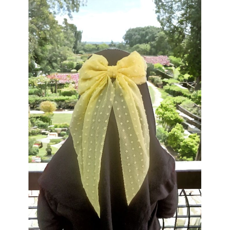 Pekanbaru Pita Rambut Aurelia Polkadot / Pita Hijab Aurelia Polkadot