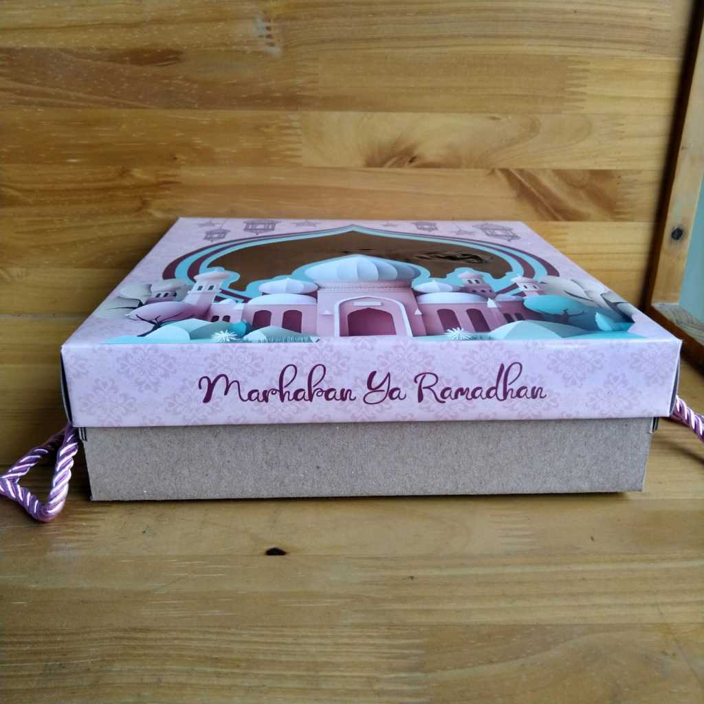 Pekanbaru Kotak Hampers / Kue Idul Fitri / Lebaran Sheela Handle Tali