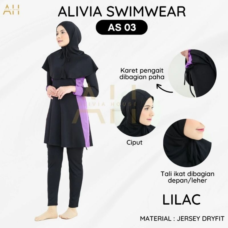 Pekanbaru Baju Renang Muslimah Dewasa Wanita Muslim Perempuan