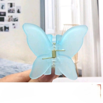 Pekanbaru Jedai Rambut Motif Kupu Kupu Warna / Jepitan Rambut Butterfly