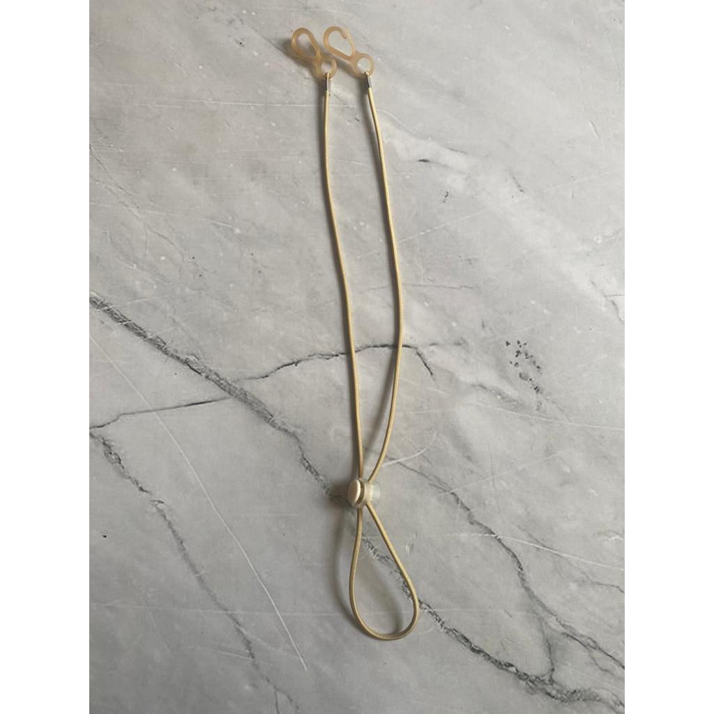 Pekanbaru [YL] Strap Masker 2 in 1/ Kalung Masker / Kalung Gantungan Masker Multifungsi Bisa dipakai utk Hijab / Strap Masker Pita/Kalung Masker Hijab 2 in 1 Stap Masker Elastis Konektor Masker Boba