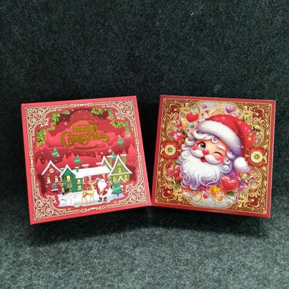 Pekanbaru Christmas Hampers Box / Kotak Hampers Natal Spring 22X22Cm