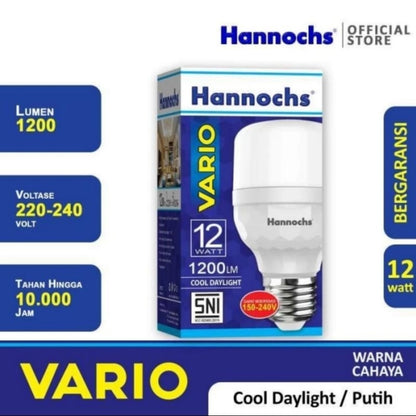 Pekanbaru Lampu Hannochs Vario 6W 12W / Lampu Led Honnochs 6Watt 12 Watt - Putih