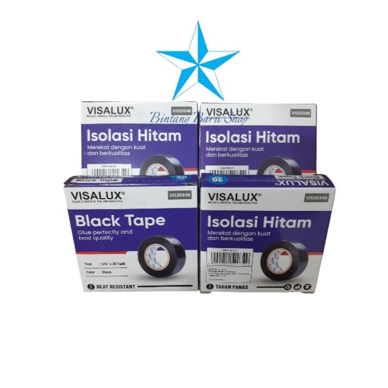 Pekanbaru Isolasi Hitam / Isolasi Kabel / Isolasi Listrik National 3M Visalux