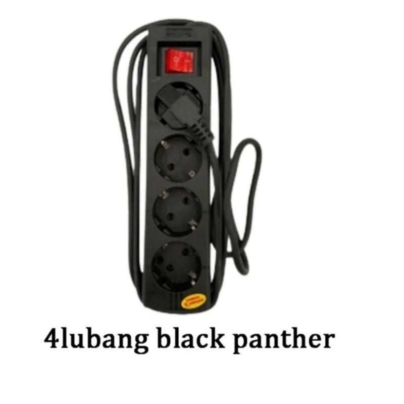 Pekanbaru Cok Sambung / Kabel Sambung / Stop Kontak Pioline Black Panther 2L 3L 4L 5L 5 Meter