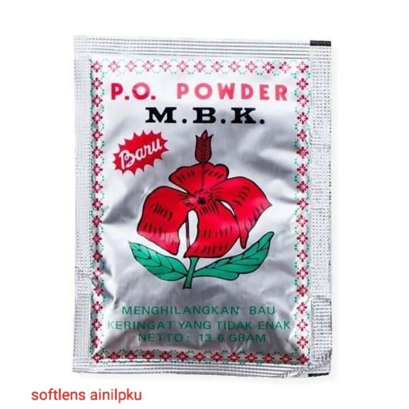 Pekanbaru Mbk M.B.K Bedak Sachet  - Putih \ Silver Mbk 13.6Gr