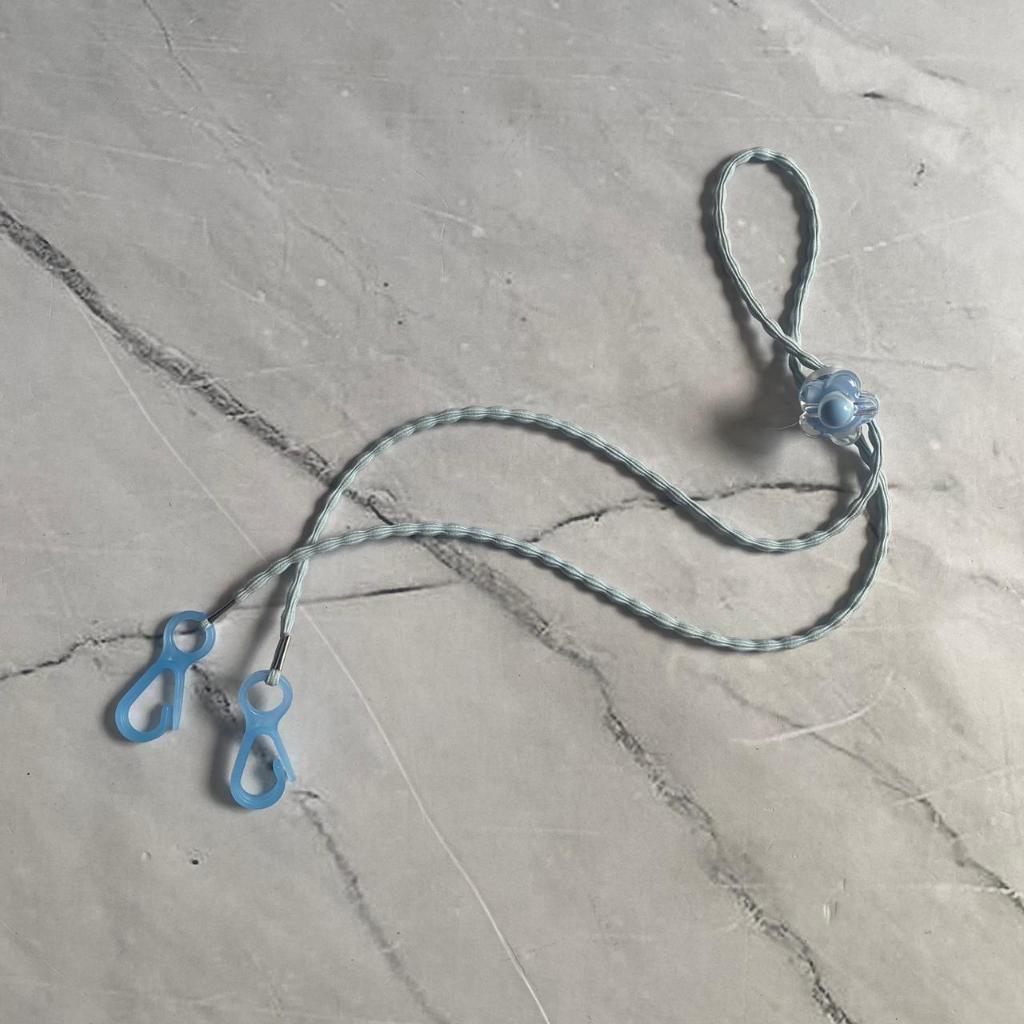 Pekanbaru [YL] Strap Masker 2 in 1/ Kalung Masker / Kalung Gantungan Masker Multifungsi Bisa dipakai utk Hijab / Strap Masker Pita/Kalung Masker Hijab 2 in 1 Stap Masker Elastis Konektor Masker Boba