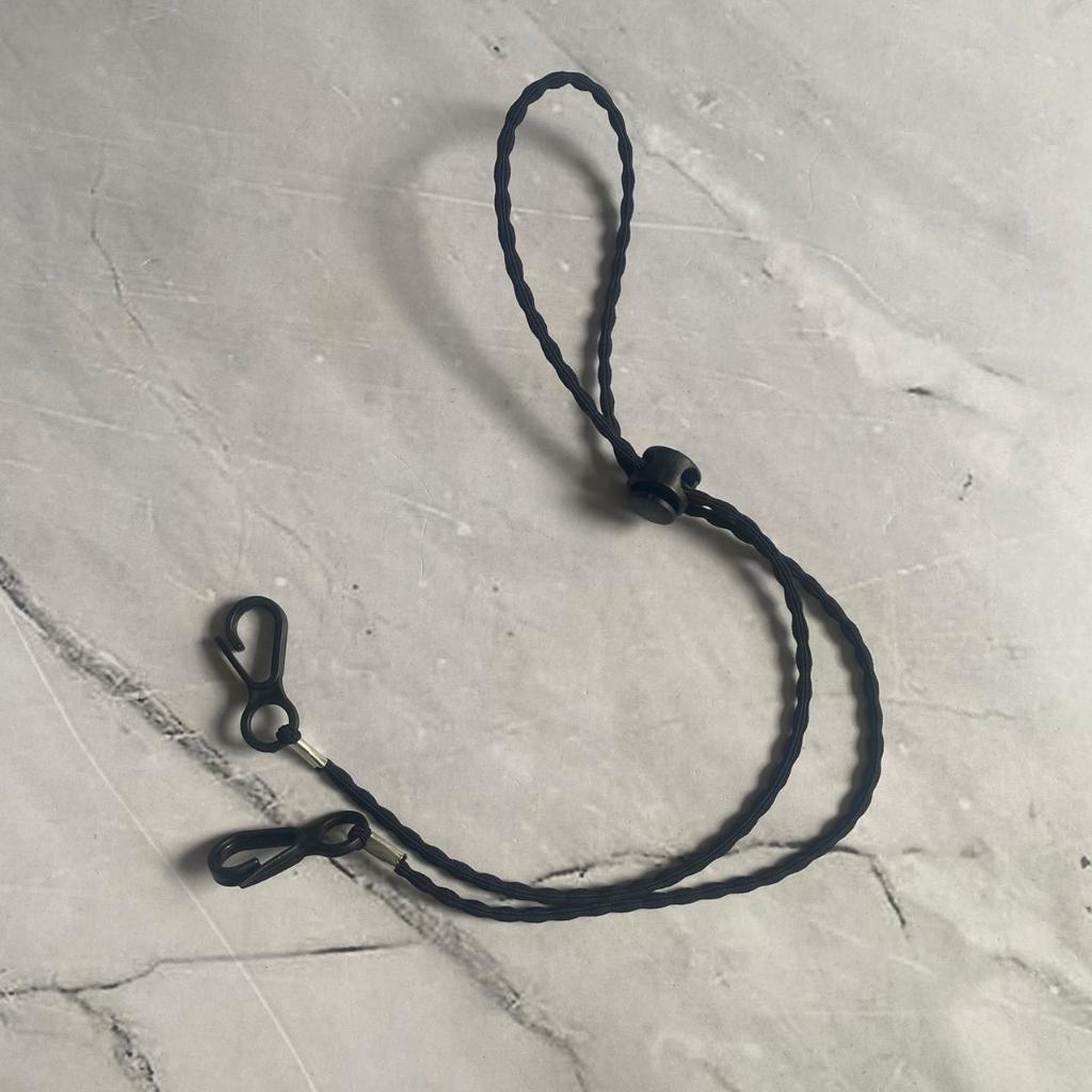Pekanbaru [YL] Strap Masker 2 in 1/ Kalung Masker / Kalung Gantungan Masker Multifungsi Bisa dipakai utk Hijab / Strap Masker Pita/Kalung Masker Hijab 2 in 1 Stap Masker Elastis Konektor Masker Boba