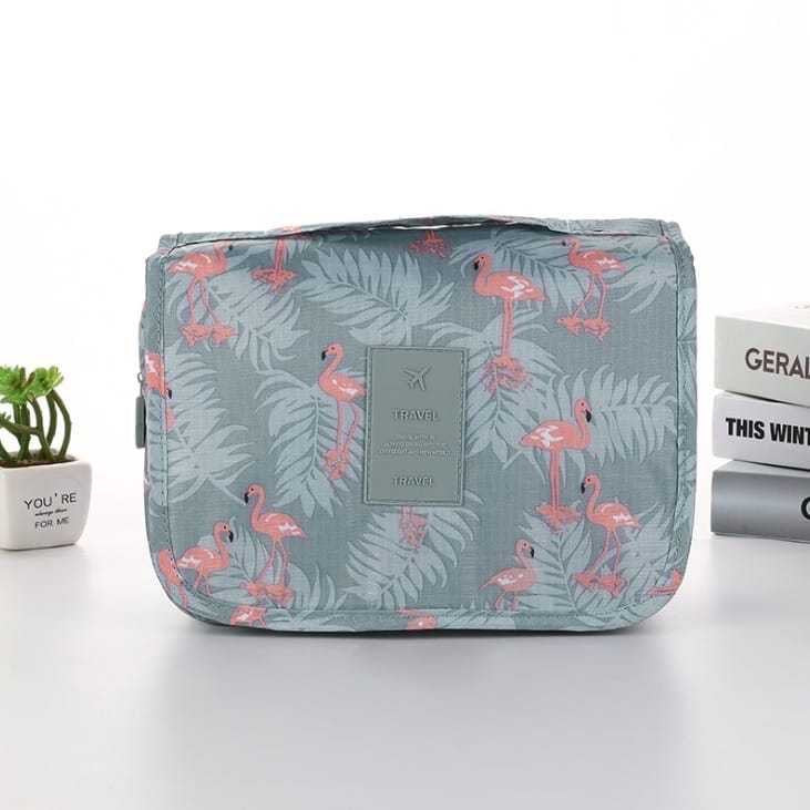 Pekanbaru HR- TAS KOSMETIK MANDI GANTUNG Travel Bag Storage Make Up TAS KOSMETIK MANDI GANTUNG Tas Penyimpanan Kosmetik Perlengkapan Mandi Pouch Makeup Wanita Serbaguna Traveling Original Bahan Tebal