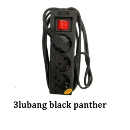 Pekanbaru Cok Sambung / Kabel Sambung / Stop Kontak Pioline Black Phanter 2L 3L 4L 5L 3Meter