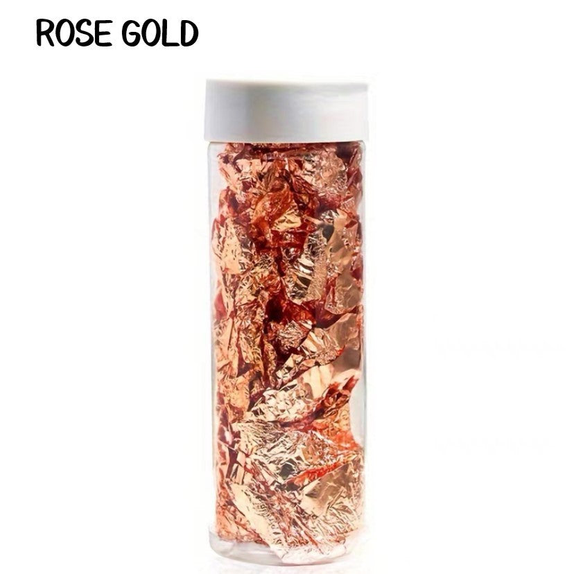 Pekanbaru Edible Gold Flakes Foil / Dekorasi Cake / Emas Lembaran