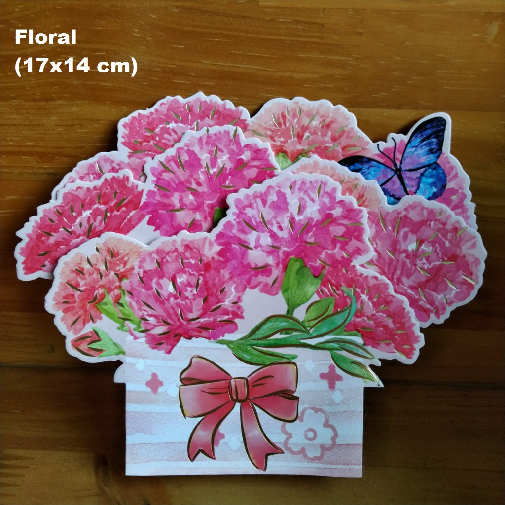 Pekanbaru Topper Cake Bunga Kertas