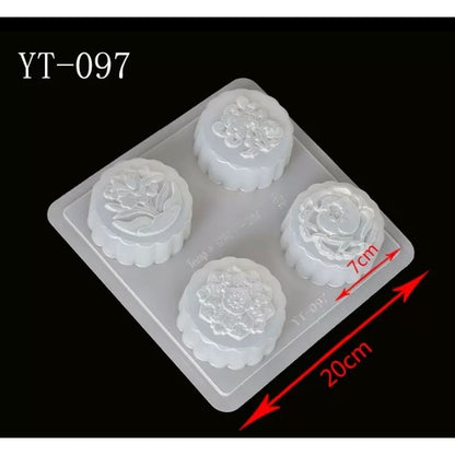 Pekanbaru Cetakan Agar Plastik Mooncake / Kue Bulan Per Pcs