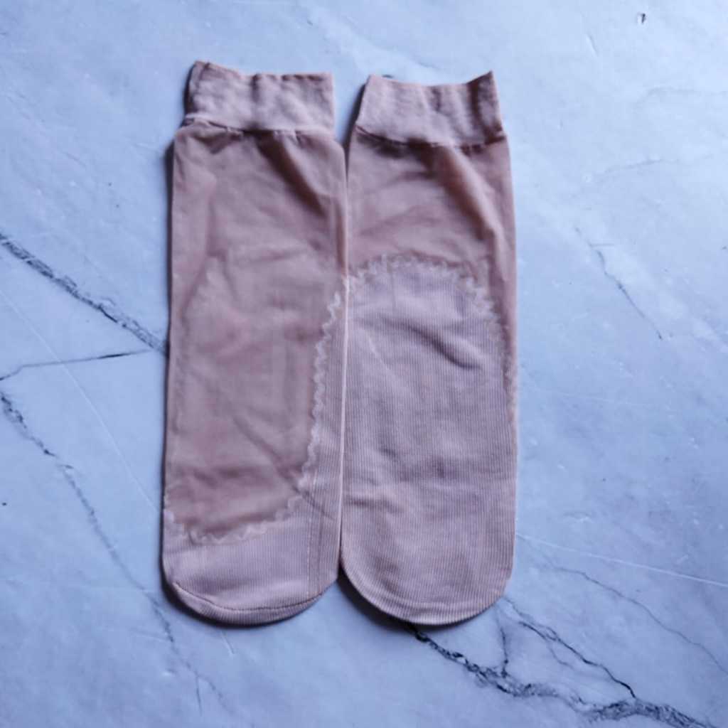 Pekanbaru [YL] kaos kaki wanita model stocking / kaos kaki pendek transparan fashion / stocking spandex panjang