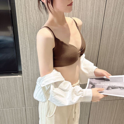 Pekanbaru Bra Fashion Wanita Sport Bra Tanpa Kawat