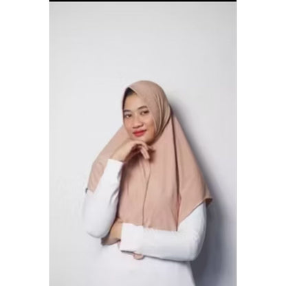 Pekanbaru jilbab bergo Raisa hijab instant jersey / hijab sport pet Antern