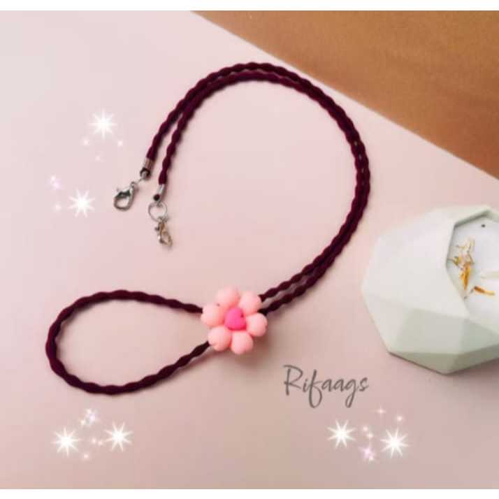 Pekanbaru [YL] Strap Masker 2 in 1/ Kalung Masker / Kalung Gantungan Masker Multifungsi Bisa dipakai utk Hijab / Strap Masker Pita/Kalung Masker Hijab 2 in 1 Stap Masker Elastis Konektor Masker Boba