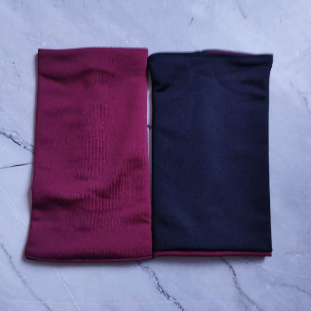 Pekanbaru Manset 2 Warna / Manset Bolak Balik / Manset Tangan Wanita 2 Warna / Handsock Lengan 2 Warna Jersey
