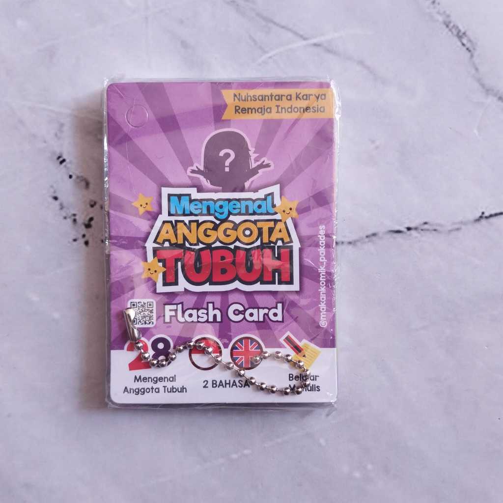 Pekanbaru (YL) Flash Card Mainan Edukasi Anak Kartu Belajar pintar anak Kemas Plastik