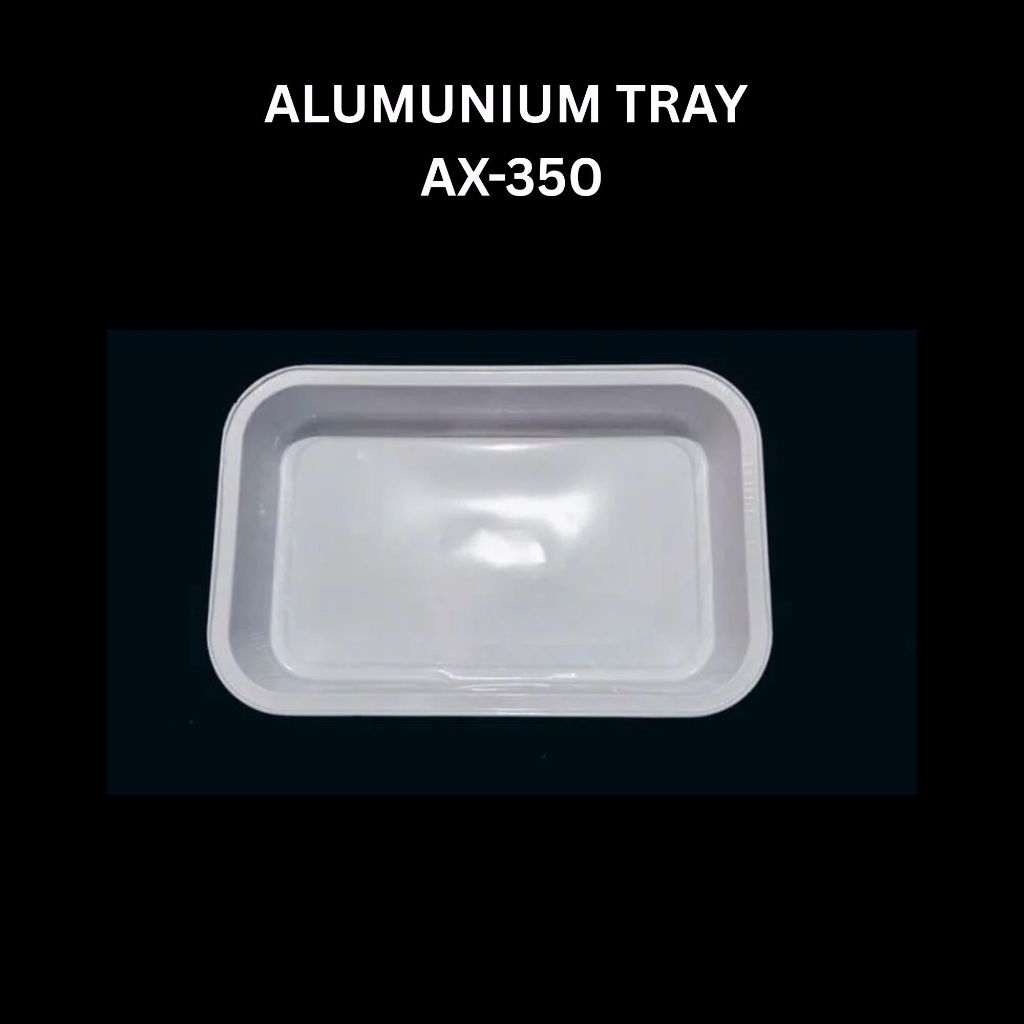 Pekanbaru 25 Pcs Alumunium Foil Tray BX 4381 Kemasan Dimsum Mentai Lasagna Macaroni Schotel Spaghetti Brulee