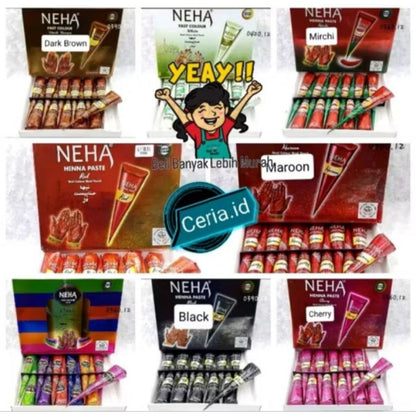 Pekanbaru Neha Henna Pastel Halal