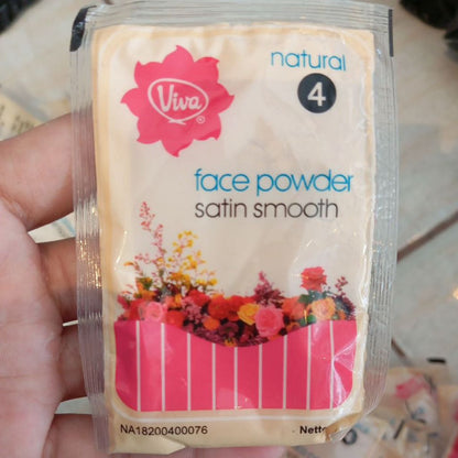 Pekanbaru Viva Bedak Tabur Zak Face Powder Satin Smooth Refill Sachet15Gr