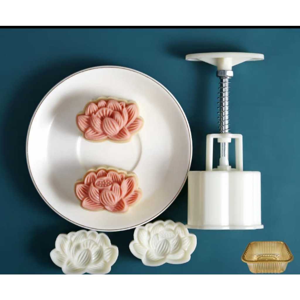 Pekanbaru Cetakan Mooncake / Kue Bulan Plastik 50Gr