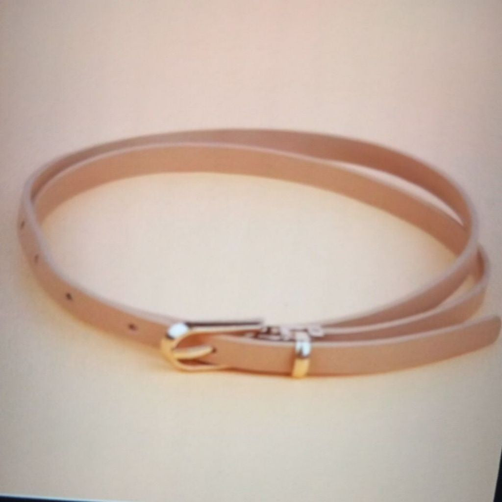 Pekanbaru Ikat Pinggang Gesper Belt Kecil Wanita Bahan Kulit Pu / Tali Pinggang Wanita / Gesper