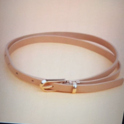 Pekanbaru Ikat Pinggang Gesper Belt Kecil Wanita Bahan Kulit Pu / Tali Pinggang Wanita / Gesper