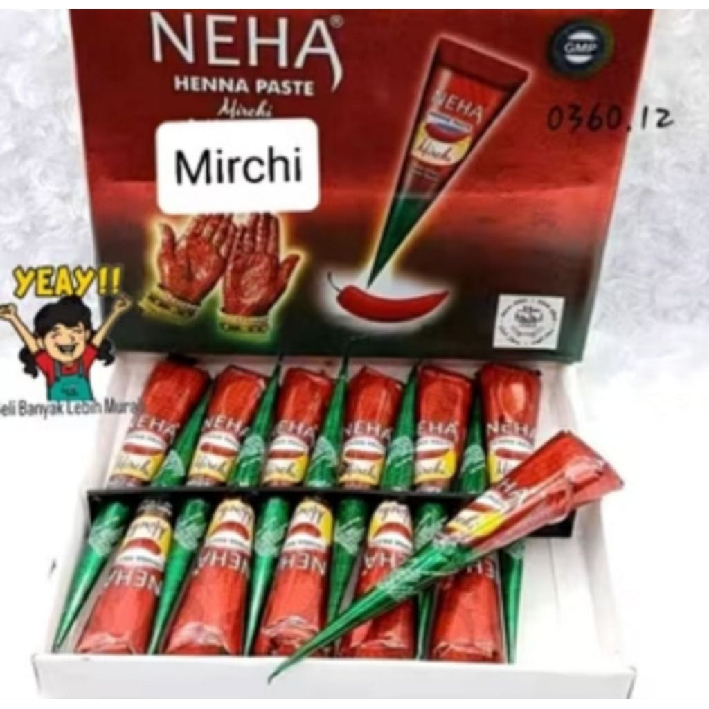 Pekanbaru Neha Henna Pastel Halal