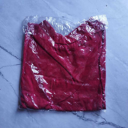 Pekanbaru [YL] Manset leher polos / iner leher bahan pe rayon / dalaman leher wanita