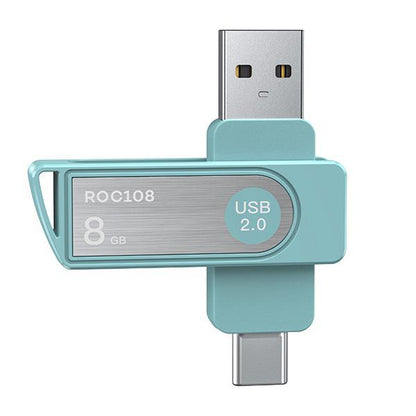 Pekanbaru Robot Roc108 Roc116  Flashdisk 8Gb 16Gb 32Gb 64Gb Dual Otg Interface Usb And Type C