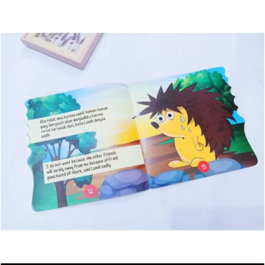 Pekanbaru Buku cerita Dongeng Dunia Binatang / Dongeng 2 Bahasa / Buku Dongeng Bergambar