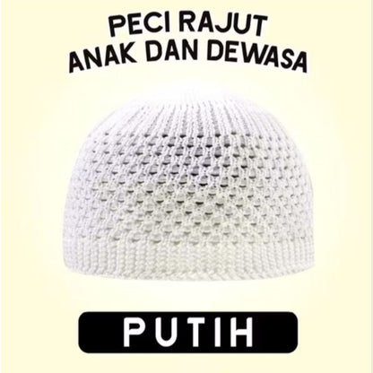 Pekanbaru Peci rajut dewasa elastis