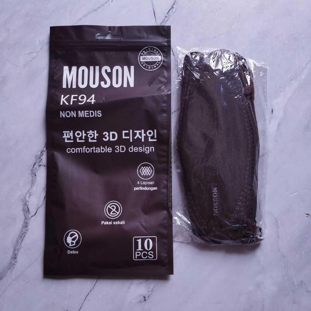 Pekanbaru Masker KF94 1 Pak  Isi 10 pcs Masker Earloop Disposable Face Mask Masker Kesehatan Korea