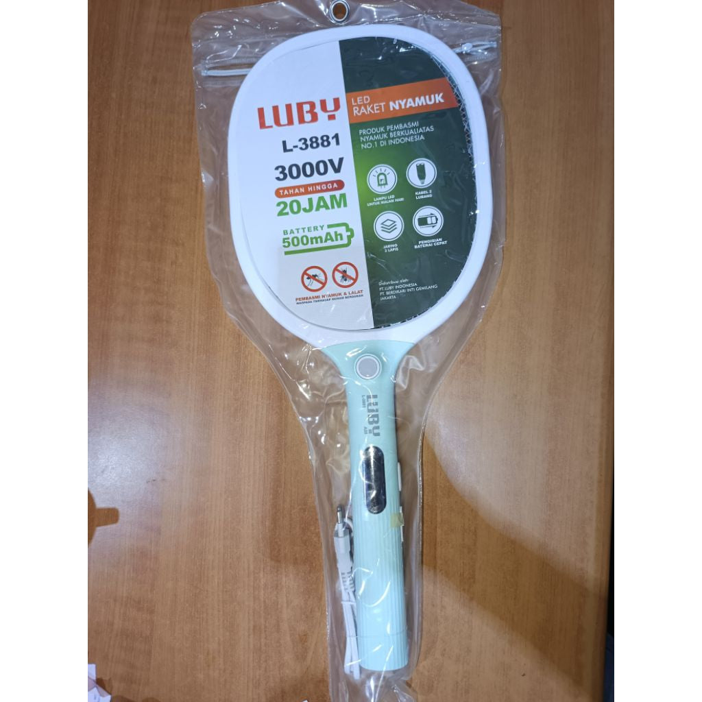 Pekanbaru Raket Nyamuk Luby L-3826A / L-3881 Isi Ulang
