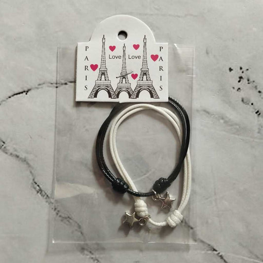 Pekanbaru Gelang Couple / Gelang pasangan Waterproff / Gelang Bintang silver
