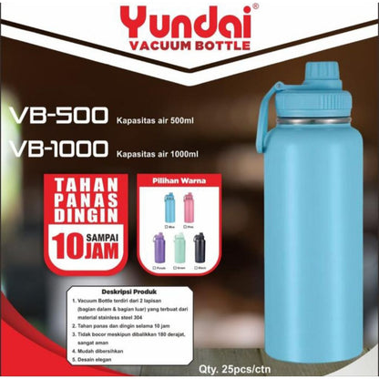 Pekanbaru Botol Minum Yundai / Vacuum Bottle Yundai 500Ml Dan 1000Ml