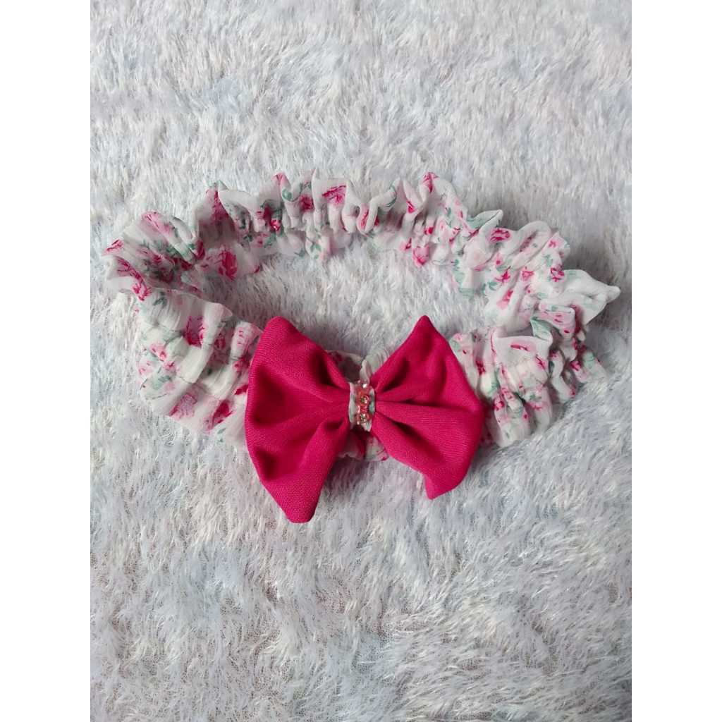 Pekanbaru Bandana bayi / headband anak premium 0-2 tahun / bandana anak perempuan pita