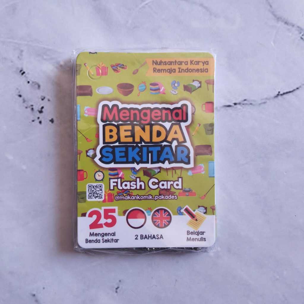 Pekanbaru (YL) Flash Card Mainan Edukasi Anak Kartu Belajar pintar anak Kemas Plastik