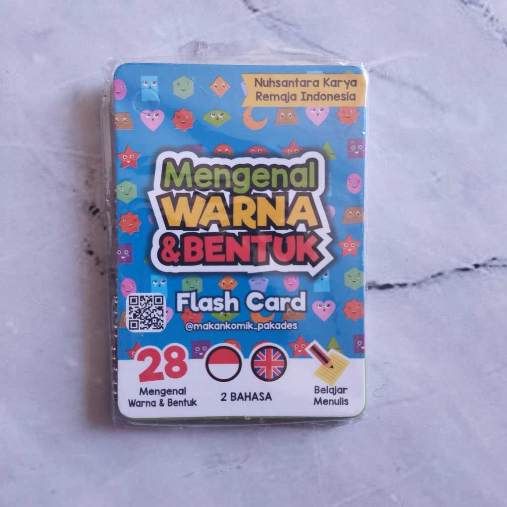 Pekanbaru (YL) Flash Card Mainan Edukasi Anak Kartu Belajar pintar anak Kemas Plastik