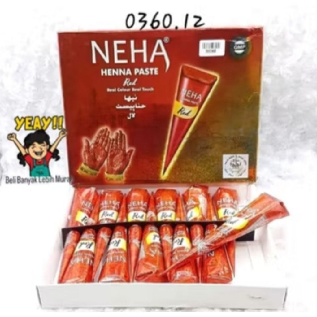 Pekanbaru Neha Henna Pastel Halal