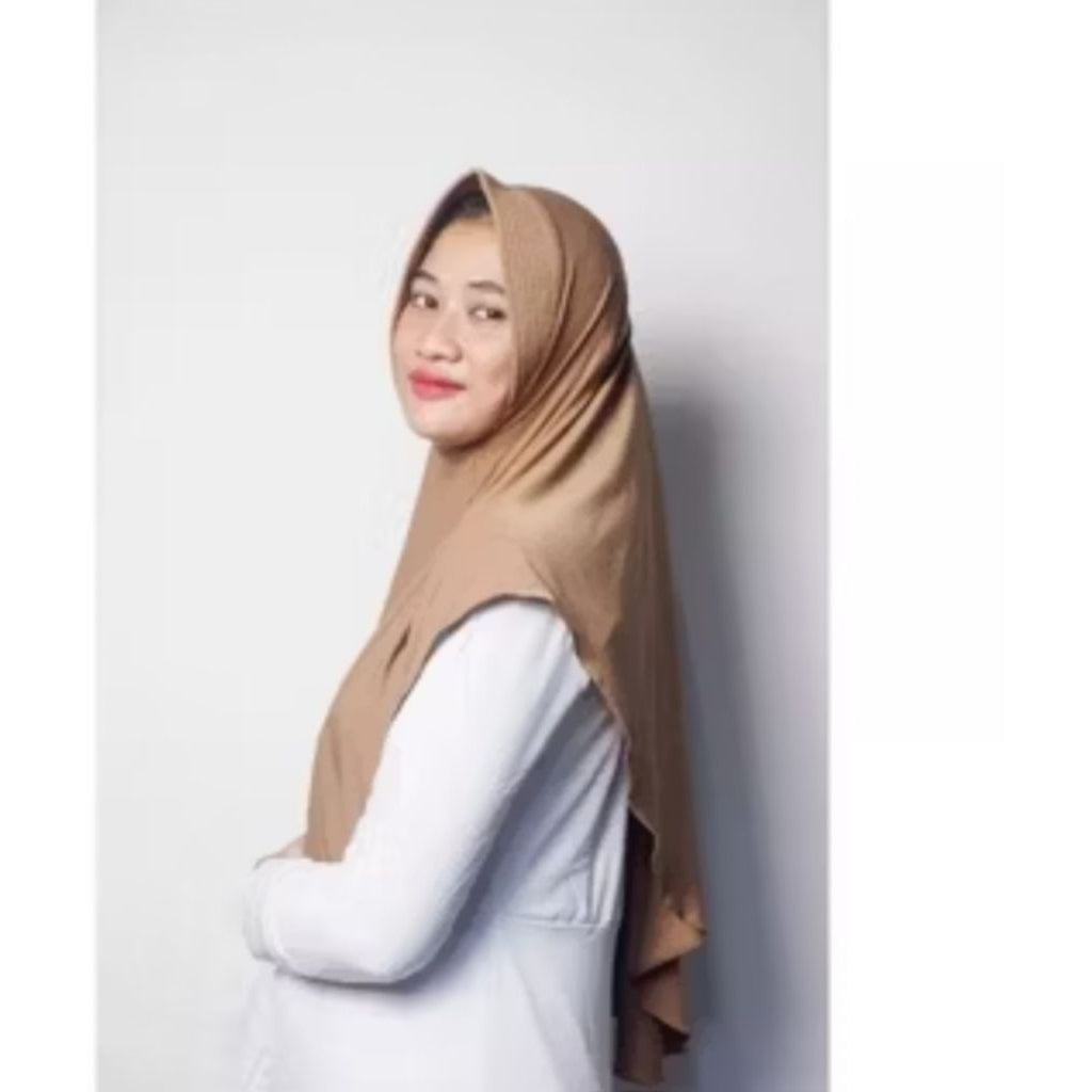 Pekanbaru jilbab bergo Raisa hijab instant jersey / hijab sport pet Antern