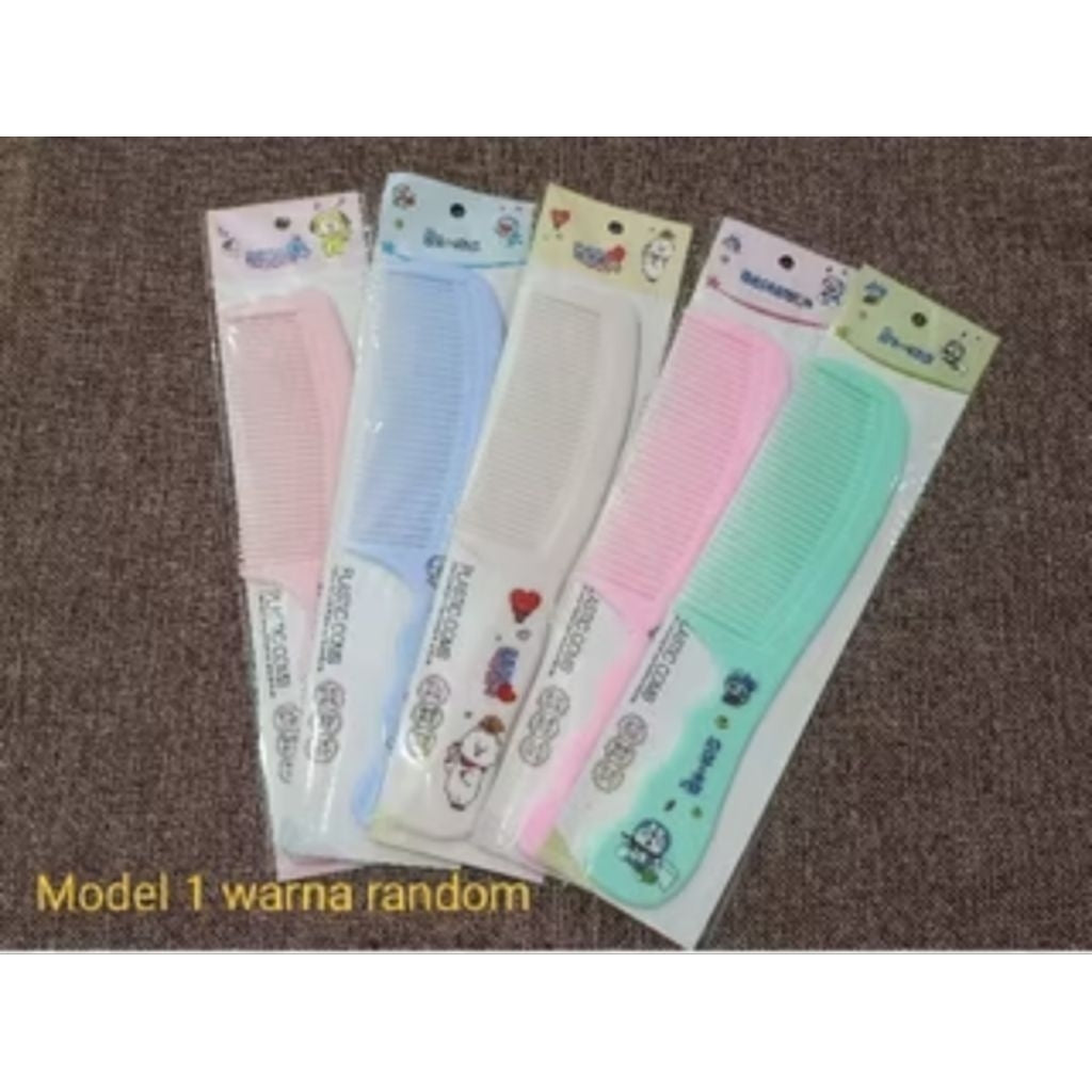 Pekanbaru sisir rambut motif kartun