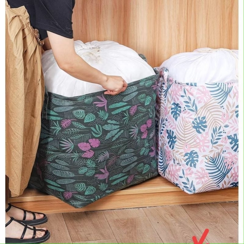 Pekanbaru Tempat Penyimpanan Mainan Baju Storage Bag Serbaguna Keranjang Lipat