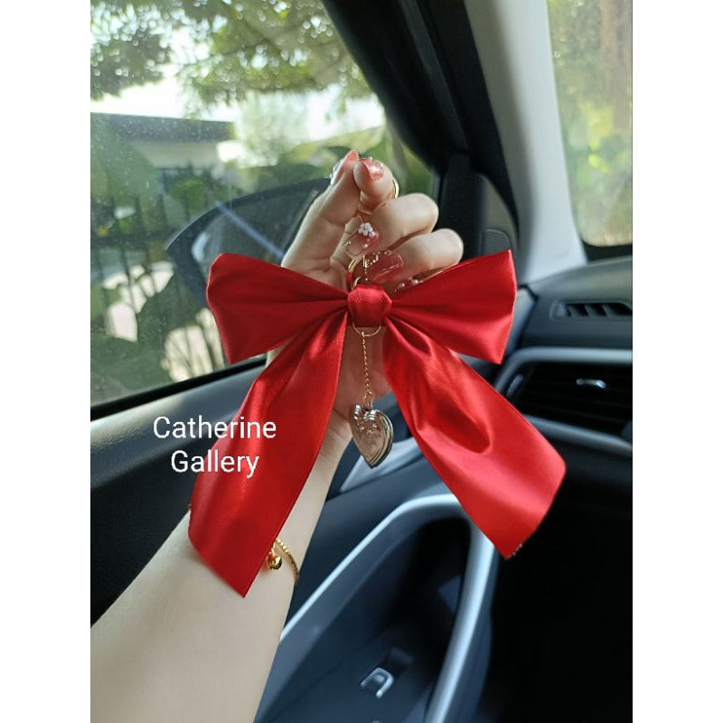 Pekanbaru Gantungan Kunci Pita Jane / gantungan tas wanita
